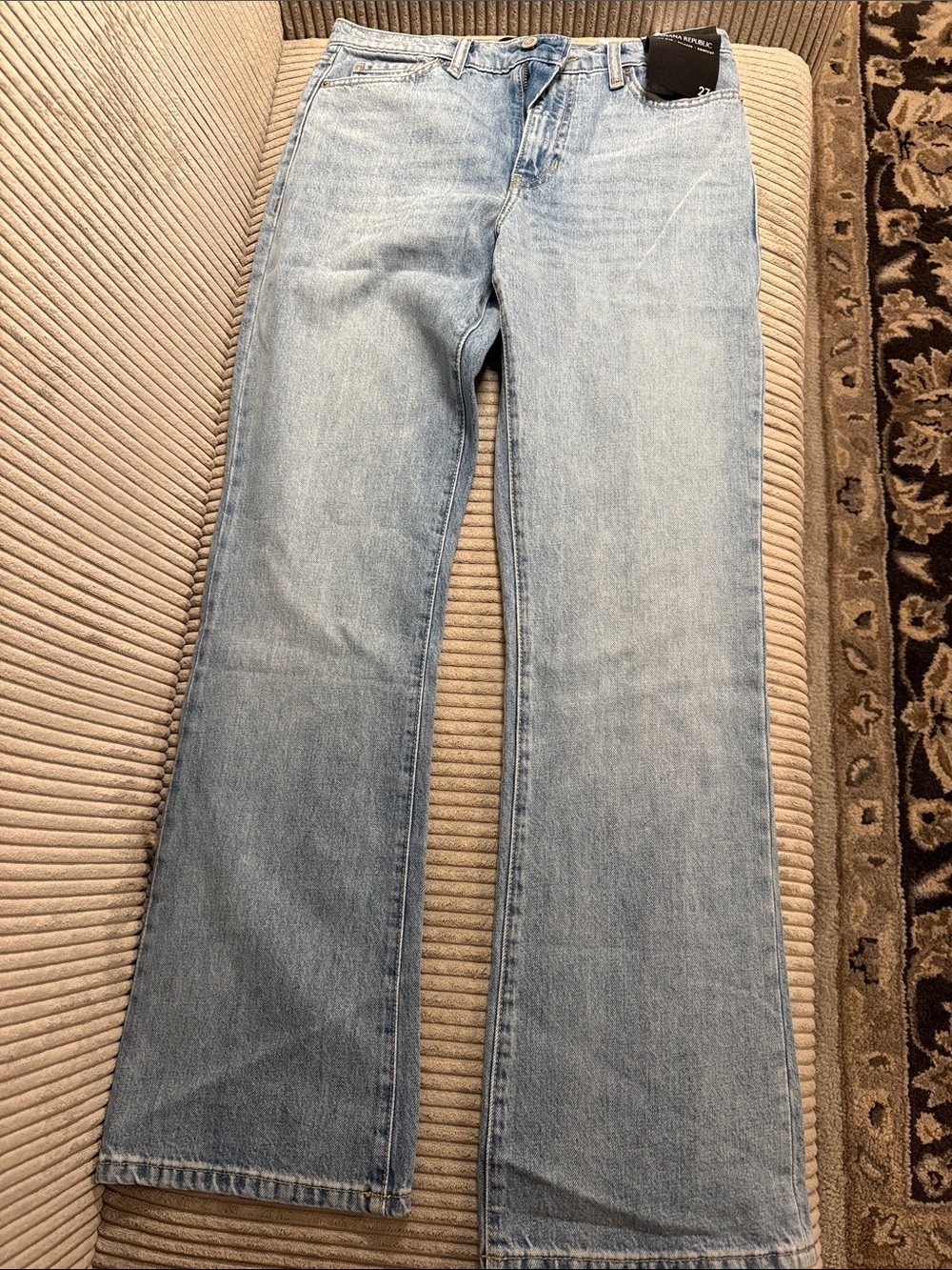 Banana Republic Light Blue Wide-Leg Jeans
